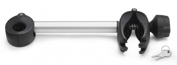 Abstandshalter 2 Fahrrad,ABNEHMBAR, abschließbar, 28 cm Länge, (für 3-er/4-Träger und ältere Generat